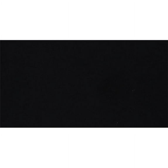 Ceramic Glass Reflective Fireplace Liner, Black