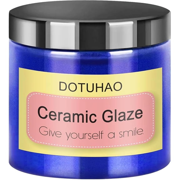 Ceramic Glaze, Ceramic Underglaze Glaze Powder Colors for Clay, 4 Ounces Underglaze for Ceramics and Pottery Painting, Ideal for Art Projects