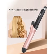 Ceramic Glaze Curling Iron with Constant Temperature Control, One-Touch Adjustment, Anti-Damage Design for Smooth, Long-Lasting Curls - Easy Styling for All Hair Types