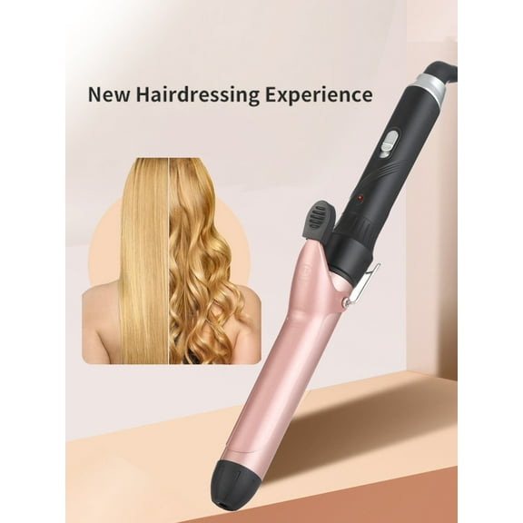 Ceramic Glaze Curling Iron with Constant Temperature Control, One-Touch Adjustment, Anti-Damage Design for Smooth, Long-Lasting Curls - Easy Styling for All Hair Types
