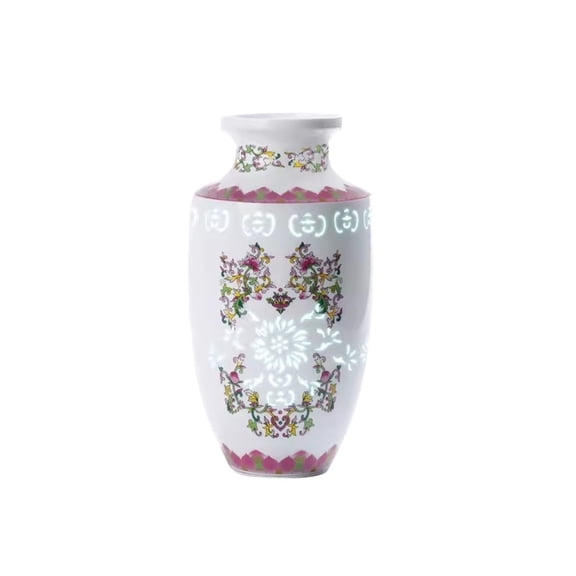 Ceramic Glazed Exquisite Vase Home Living Room TV Study Dining Table Decoration and Ornaments