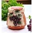 thumbnail image 1 of Ceramic Grape Tart Burner 5x4.75 Inch Kitchen Bathroom, 1 of 3