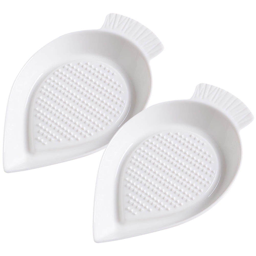 Ceramic Grater Plate Garlic Garlic Mincer Ginger Garlic Grater Kitchen ...