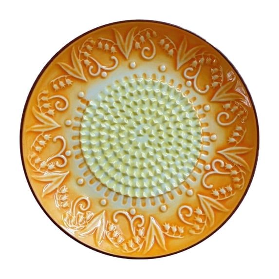 Ceramic Grinder With Retro Pattern For Grating And Garlic At Home ...
