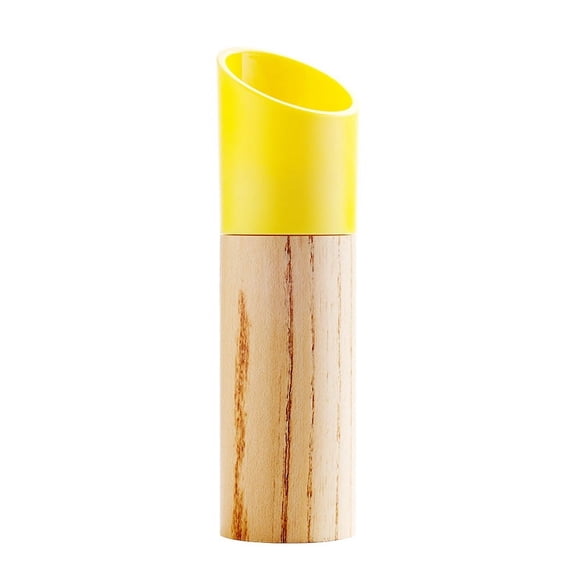 Ceramic Grinding Core, Wooden Manual Black Pepper Grinder, Wooden Household Sichuan Pepper and Sea Salt Grinding Bottle