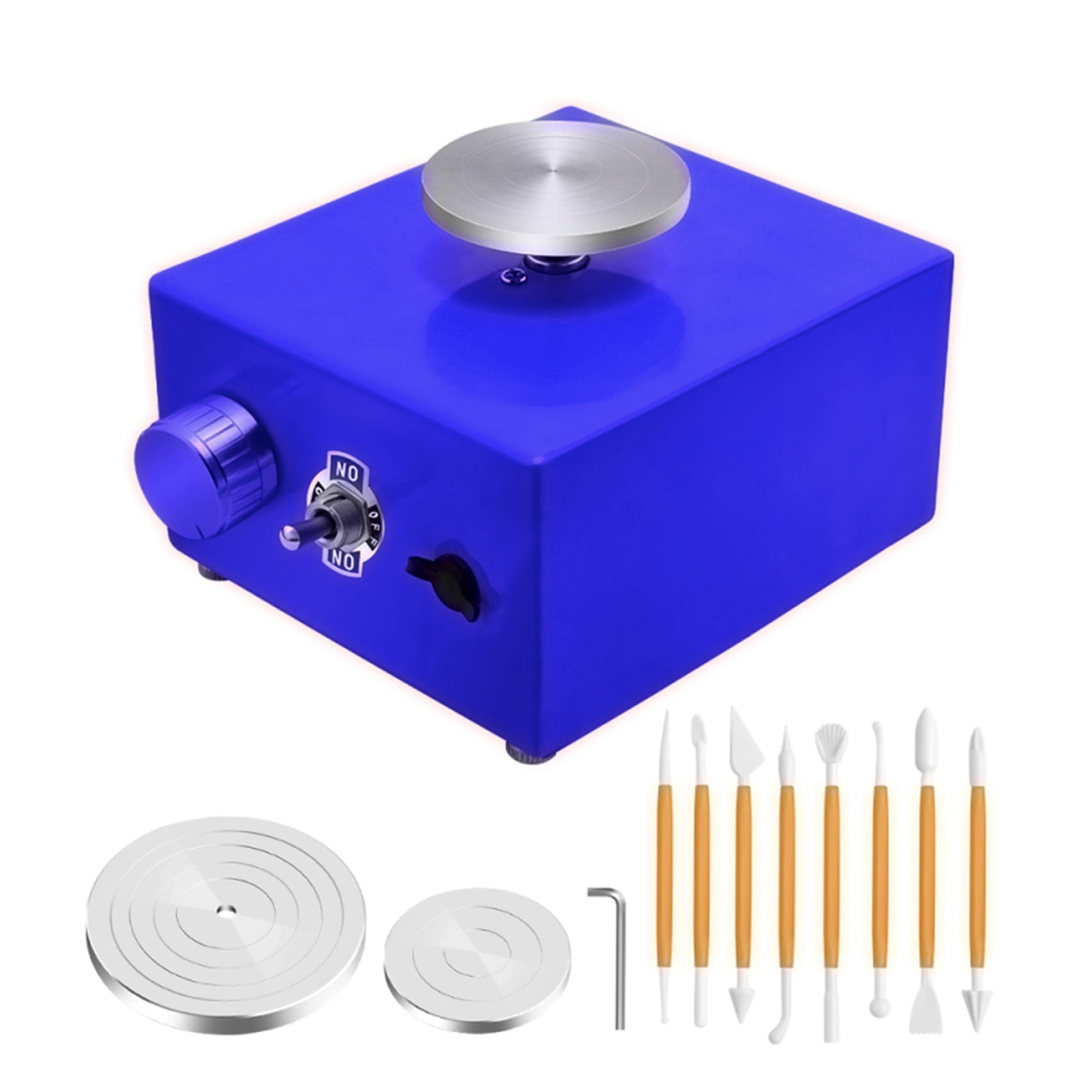 Ceramic Hainan Mini Ceramic Wheel, Ceramic Wheel 6.5cm 10cm Tuto Mini Ceramic Machine Electric Ceramic Wheel DIY Clay Tool ,Wide Ranging Usage