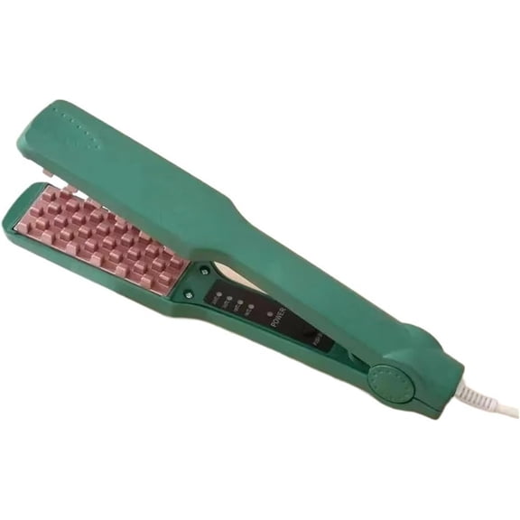 Ceramic Hair Volumizing Iron for Root Lifting with Adjustable Heat, Hair Crimper