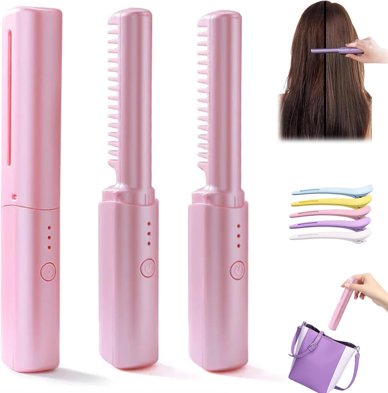 Ceramic Hairdressing Comb, Cedar and Ash Ceramic Comb 