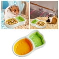 thumbnail image 1 of Ceramic Hamster Food Bowl Small Animal Feeder Durable Pet Dish for Rabbits Gerbils Hedgehogs and Hermit Crabs, 1 of 4