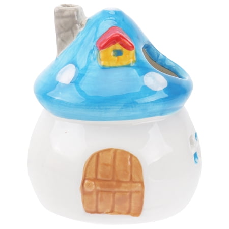 Ceramic Hamster House Hideout Hut for Small Animals Nesting Habitat Cage