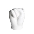 thumbnail image 1 of Ceramic Hand-Shaped Multi-Functional Organizer, Creative Pen Holder Toothbrush Stand and Vase, For Desktop Storage and Home Decoration, Artistic and Novelty Gift, 1 of 6