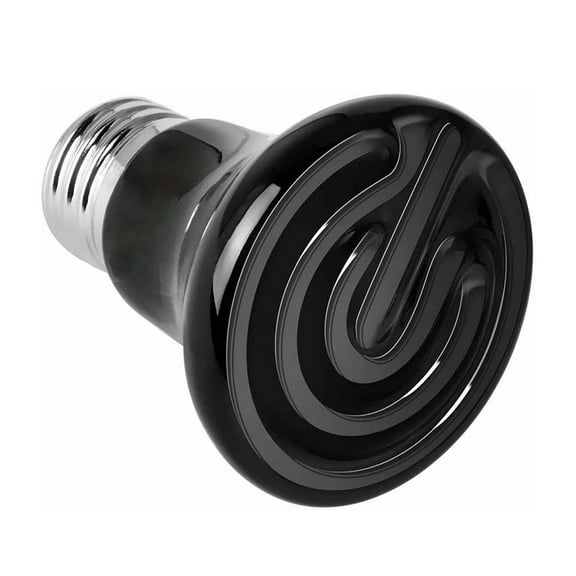Ceramic Heat Emitter Reptile Heat Lamp Bulb No-Light Brooder Coop Heate X6A3