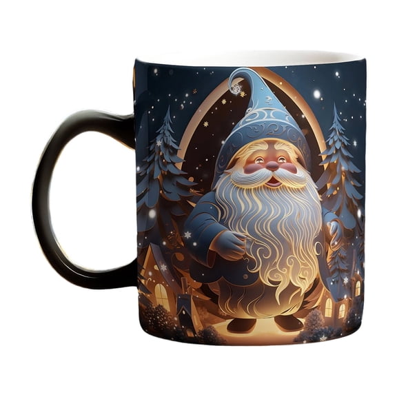 Ceramic Heat Mugs Reveals Holiday Pattern When Heated Dishwasher Safe Ideal For Teas Hot Chocolates
