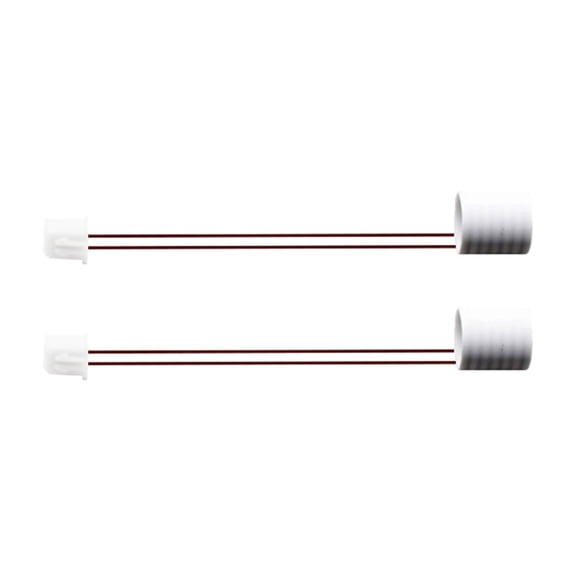 Ceramic Heating Tube 24V 60W 300°C High Temperature Resistance 1/2/3/5PCS