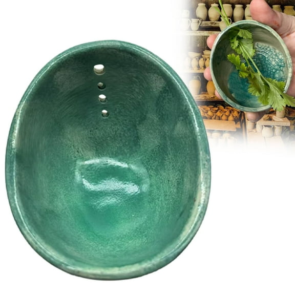 Ceramic Herb Weeding Container, Ceramic Herb Weeding Tool, with Various Size Holes, Fast and Efficient Extraction, 2025