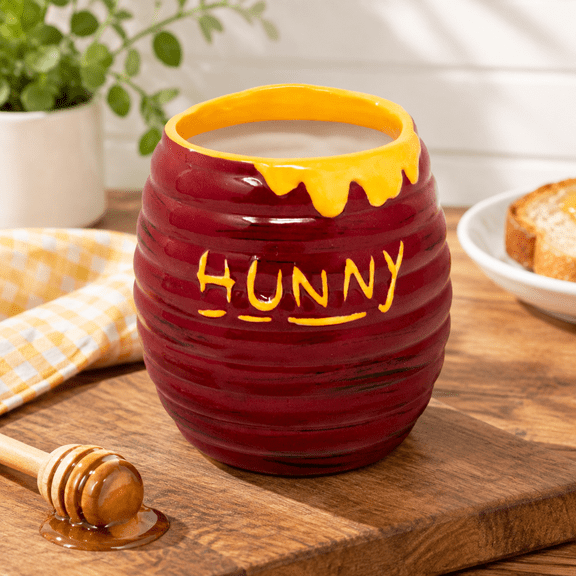 Ceramic Honey Pot Vase, Whimsical Beehive Design, Compact Desktop Decor