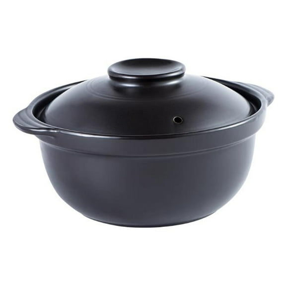 Ceramic Hot Pot, Nonstick Clay Cooking Pot, Heat Resistant Casserole With Lid,Round Earthenware Clay Pot, For Stew Soup Noodles