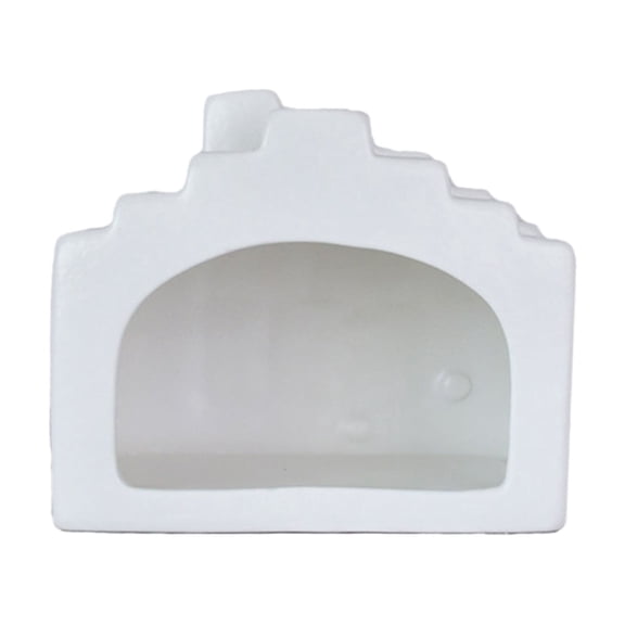 Ceramic House Shape Palo Santo Holder Incense Censer Ash Catcher For Sticks Cones Room Home Decor Sage Smudge Burner