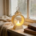 thumbnail image 1 of Ceramic Houses Figurines Tabletop Decor Village Set Candle Holder Christmas Home Decor, 1 of 6