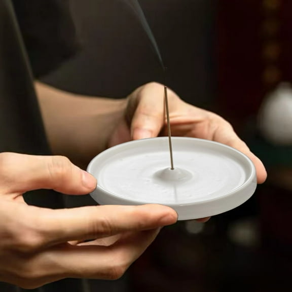 Ceramic Incense Holder under $5! Cagogo Ceramic Incense Holder, Yin Yang Aromatherapy Tray for Yoga Meditation, Modern Home Decor, Stick Incense Burner, Zen Decor, Spiritual Gift, Office Desk Decor