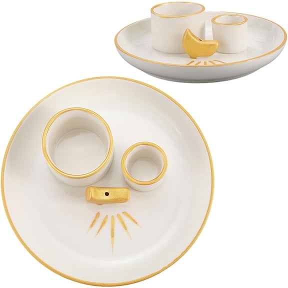 Ceramic Incense Holder Round Ceramic Incense Burners Holder
