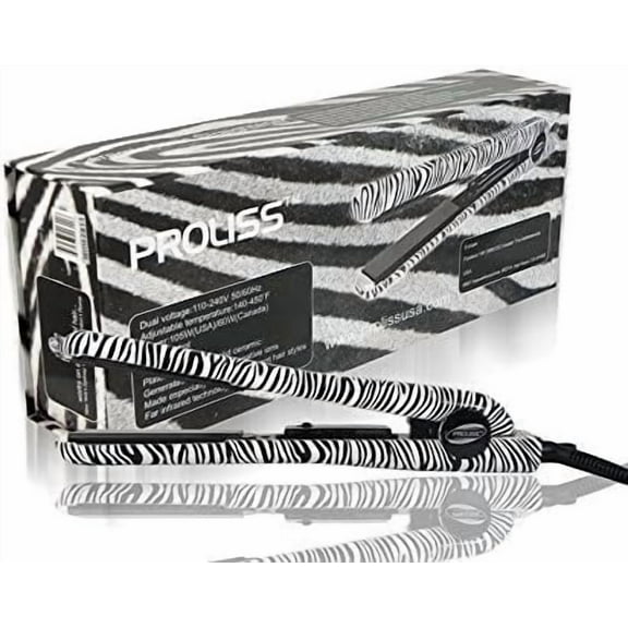 Ceramic Infusion Hair Straightener - Zebra by Proliss