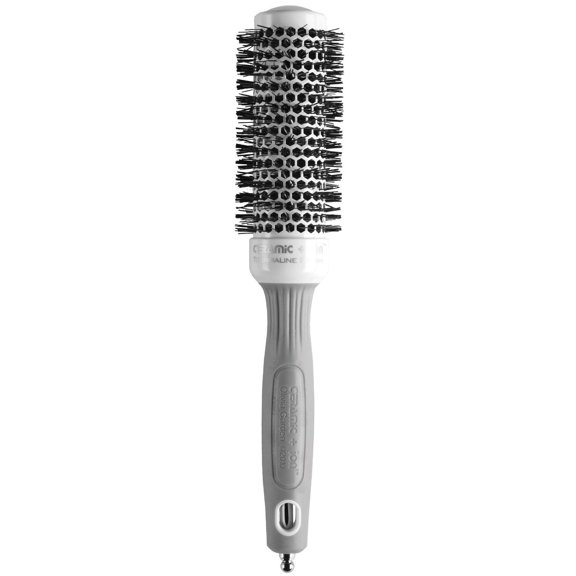 Ceramic + Ion Round Thermal Hair Brush - Not Electrical - Professional Blowout Brush for Normal to Thick Hair