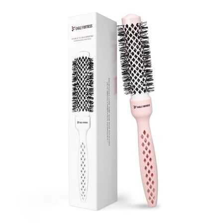 EAGLE FORTRESS Ceramic Ionic Round Brush | Fast Drying & Anti-Frizz | Volumizing Brush for All Hair Types