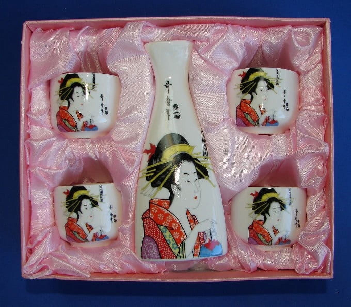 Ceramic Japanese Saki Set