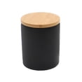 thumbnail image 1 of Ceramic Jar with Lid 16oz Ceramic Kitchen Jar w/ Air Sealing Bamboo Lid 500ml, 1 of 3