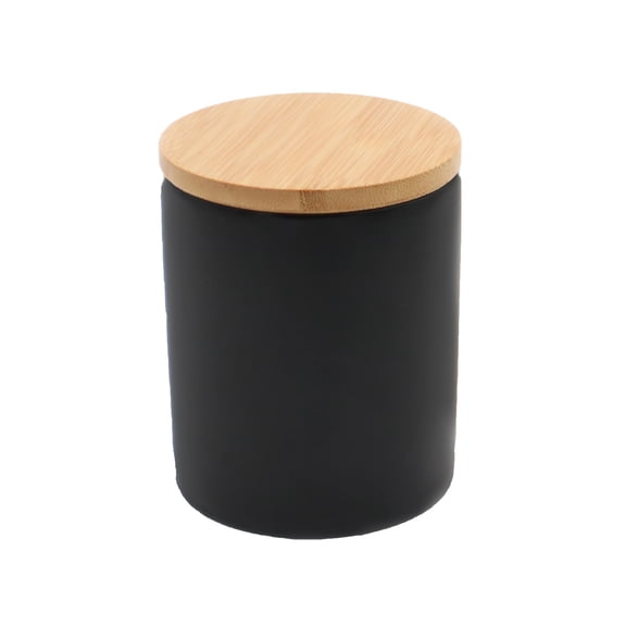Ceramic Jar with Lid 16oz Ceramic Kitchen Jar w/ Air Sealing Bamboo Lid 500ml