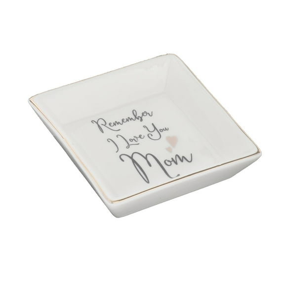 Ceramic Jewelry Tray Dish Storage for Valentine's Day Christmas Sister