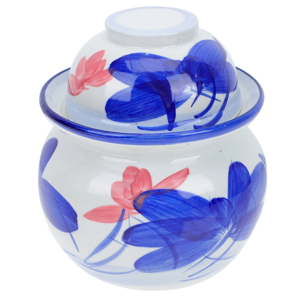 Ceramic Kimchi Jar Pickles Storage Jar Multipurpose Storage Jar