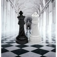 thumbnail image 1 of Ceramic King Queen Chess Pieces Salt Pepper Shakers Kitchen Gift, 1 of 3