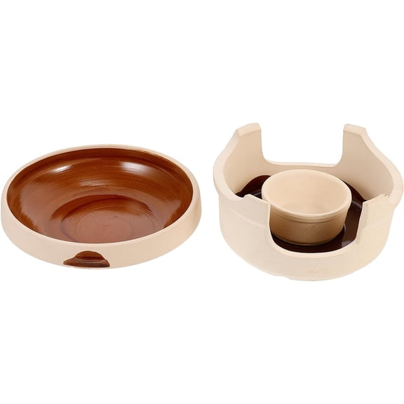 Ceramic Kitchen Casserole Stew Pot with Burner High Temperature Soup Pot Energy-saving Non-stick Surface for Cooking Soups Stews and Casseroles