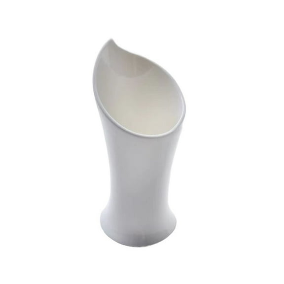 Ceramic Kitchen Utensil Holder White Farmhouse Utensils Organizer for Counter Storage