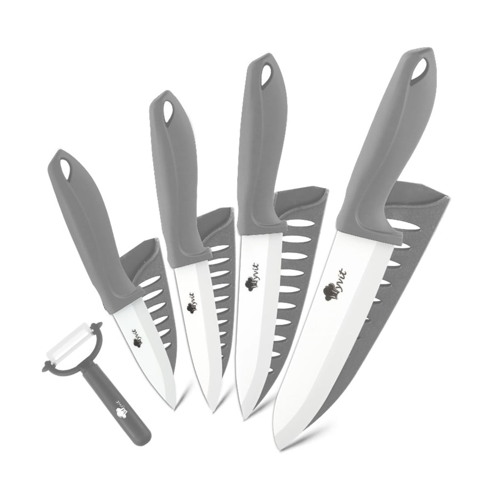 Ceramic Knife Set of Kitchen Knives Non Rusting 3 4 5 6 Inch All in one