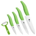 thumbnail image 1 of Akatsuki Ceramic Knife Set 9-Piece Kitchen Chef Paring Knives Set with Covers,3", 4", 5", 6" Vegetable Fruit Cooking Knife and a Peeler, 1 of 9
