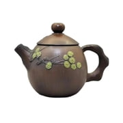 Ceramic Kung Fu Tea Set Drinkware Tea Ceremony Jianshui Clay Pure Handmade Vintage Green Pine Tea Pot 90ML