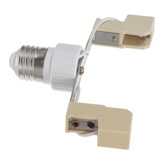LITINKIMI Ceramic Lamp Holder Adapter Easy Installation for Home Lighting