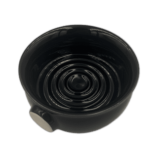 Ceramic Mountain Shave Bowl or Kitchen Scrub Brush Holder — Less