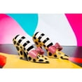 thumbnail image 1 of Ceramic Leopard Print Heels Salt and Pepper Shakers Pink Bow Gift, 1 of 3