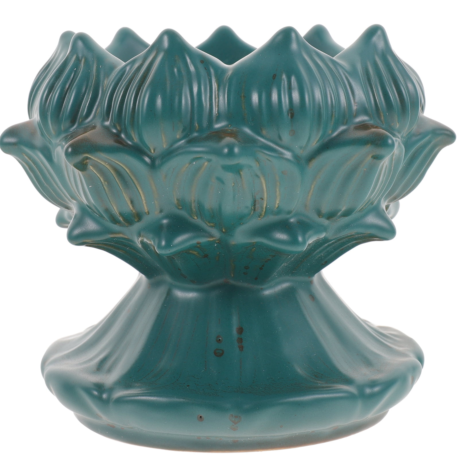 Ceramic Lotus Candle Holder Taper Candles Taper Candle Holders Candles Holders Glass Candles