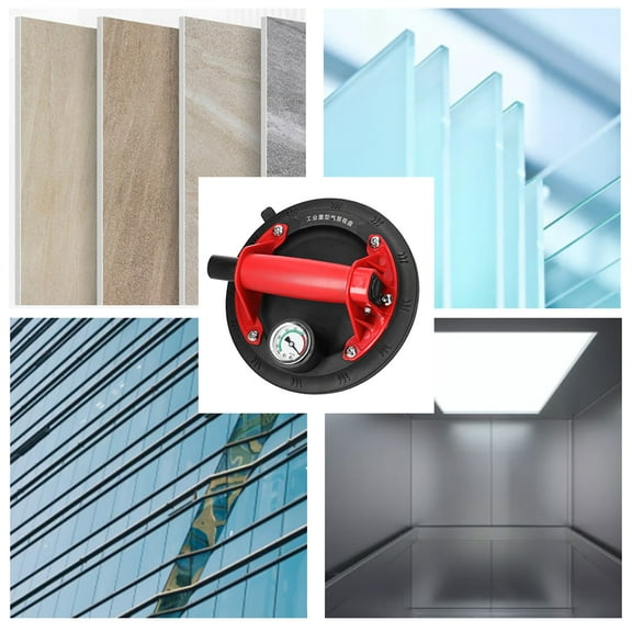 Ceramic Manual Vacuum Suction Cup 100kg High Bearing Capacity Hand Pump Suction Cup Tile Lifter Granite Glass Lifting Tool