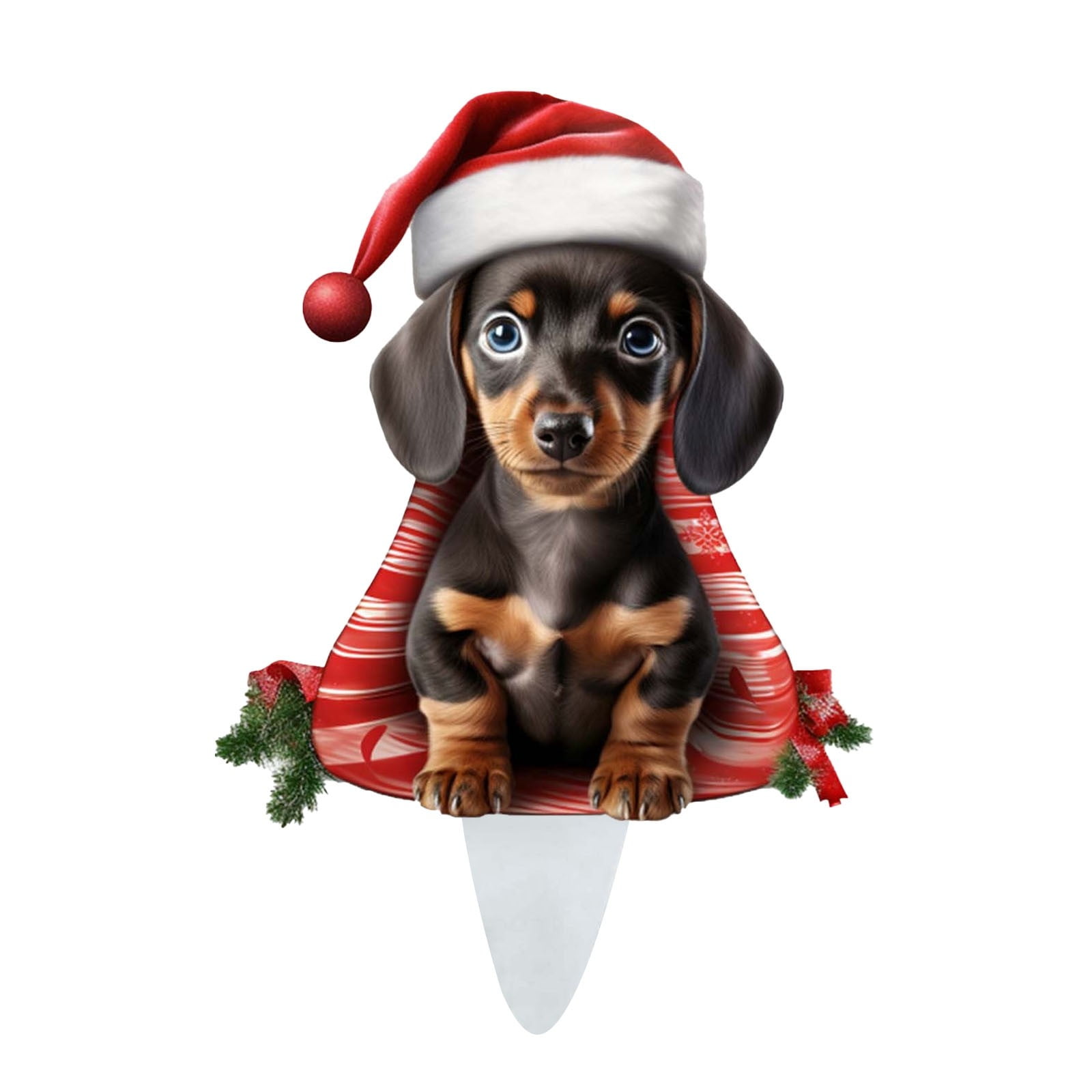 Ceramic Markers Garden Wind Vane Cup Garden Steaks for Flowers Dog