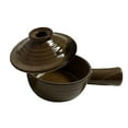 thumbnail image 1 of Kole - Ceramic Microwave Chimney Cooker with Safe Steam Domed Lid & Hollow Handle - 7" L x 4.5" W, 1 of 7