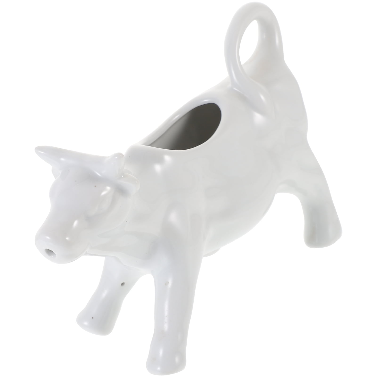 Ceramic Milk Jug Gravy Water Pitcher Boat Creamer Cow Dispenser Serving ...