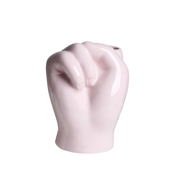 Ceramic Miniature Hand Figurine - Multi-functional Storage Rack for Home Decoration