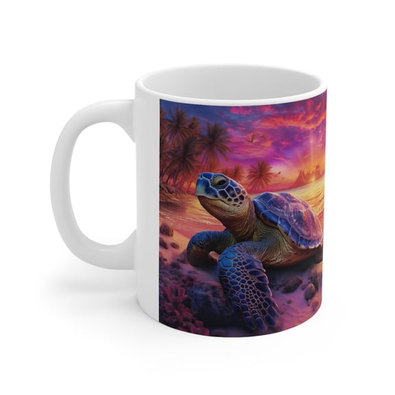 Ceramic Mug 11oz Turtle