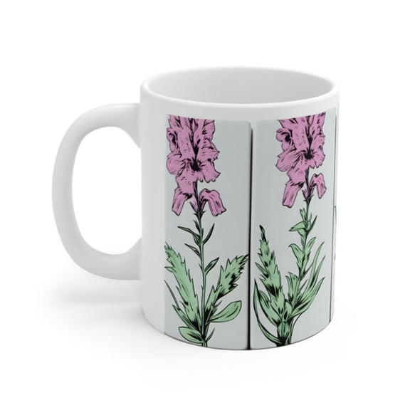 Ceramic Mug oz OBEDIENT PLANT MUG, tea cup on tankard seidel beaker stein pot dirt mud java brew cuppa go juice jitterjuice morningjolt.